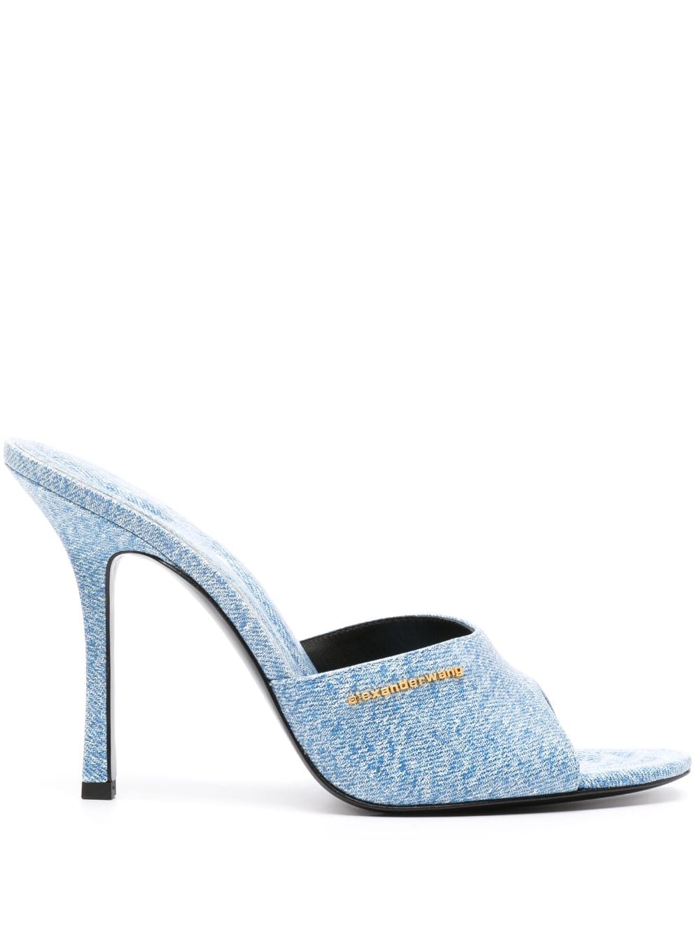 Alexander Wang Lucienne 105mm denim mules - Blue von Alexander Wang