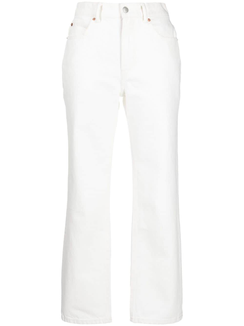 Alexander Wang OG straight-leg jeans - White von Alexander Wang