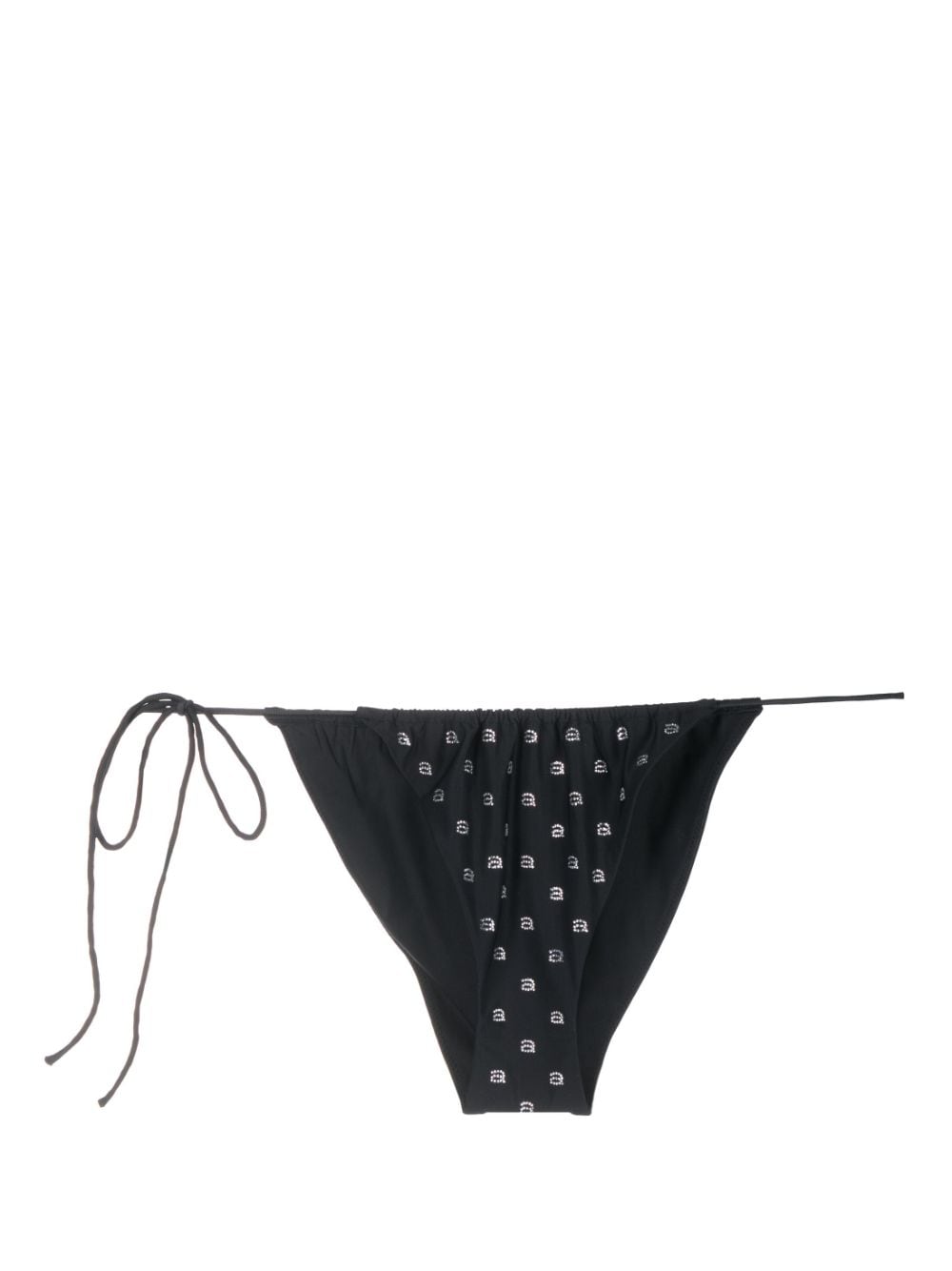 Alexander Wang crystal-embellished bikini bottoms - Black von Alexander Wang