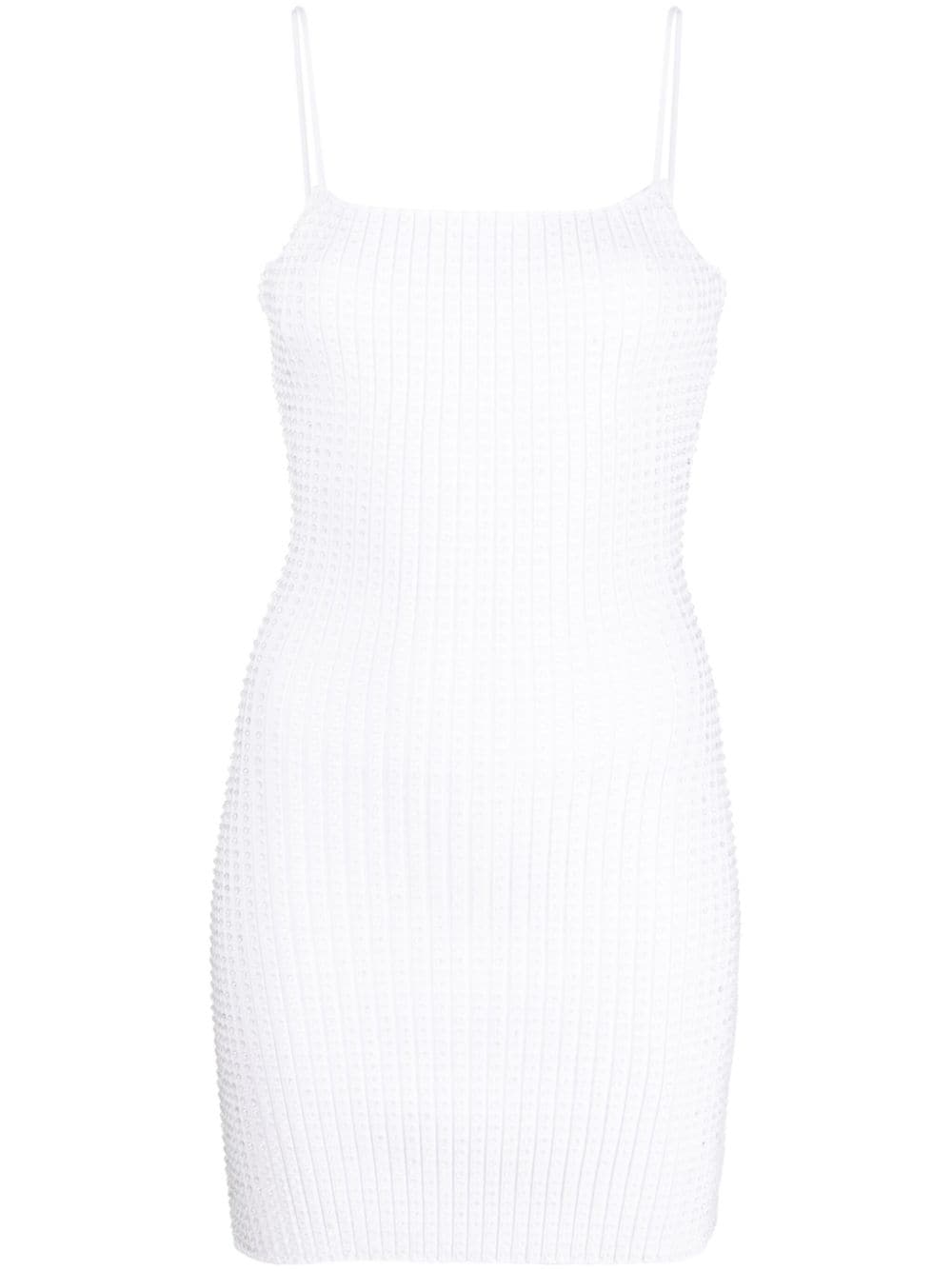 Alexander Wang crystal-embellished minidress - White von Alexander Wang