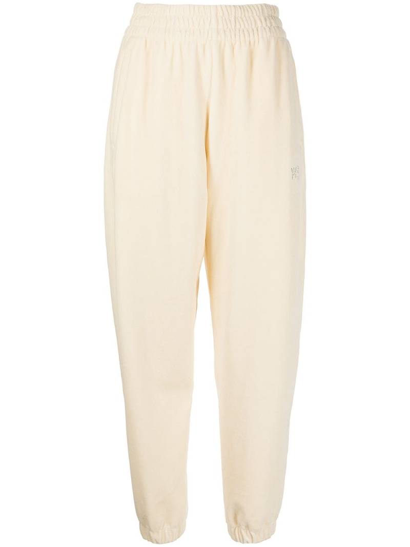 Alexander Wang high-waisted track trousers - Yellow von Alexander Wang