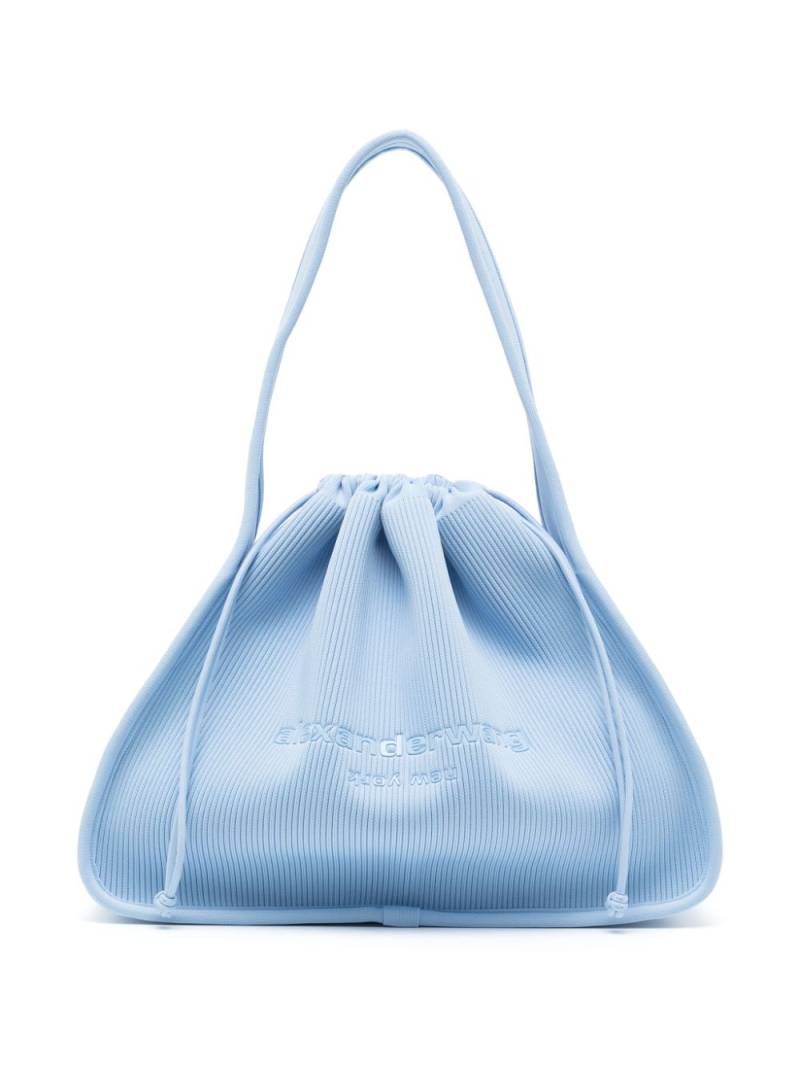 Alexander Wang large Ryan cotton shoulder bag - Blue von Alexander Wang