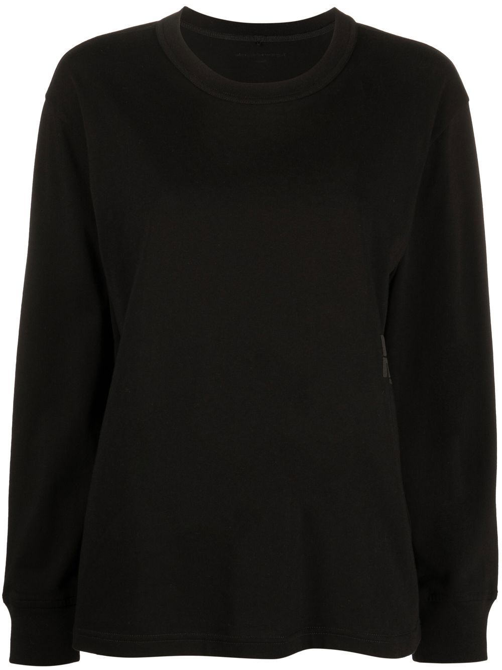 Alexander Wang logo-patch sweatshirt - Black von Alexander Wang