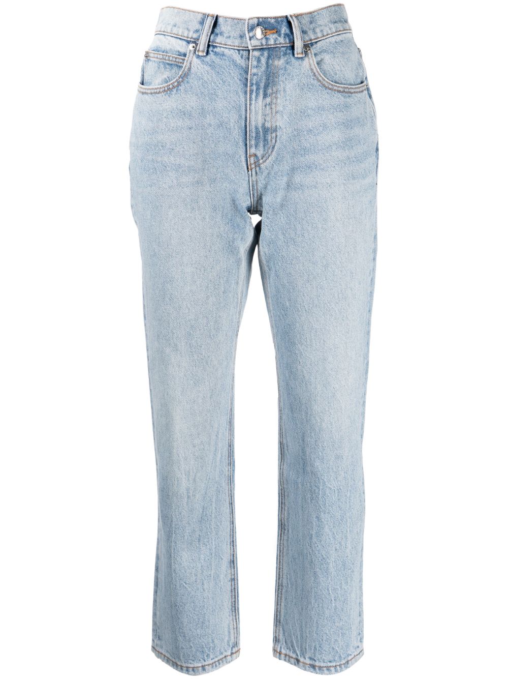 Alexander Wang OG high-rise stovepipe jeans - Blue von Alexander Wang