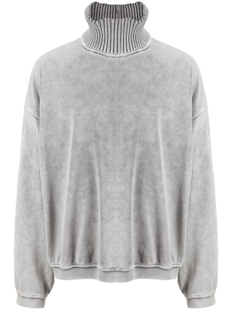 Alexander Wang roll-neck drop-shoulder jumper - Grey von Alexander Wang