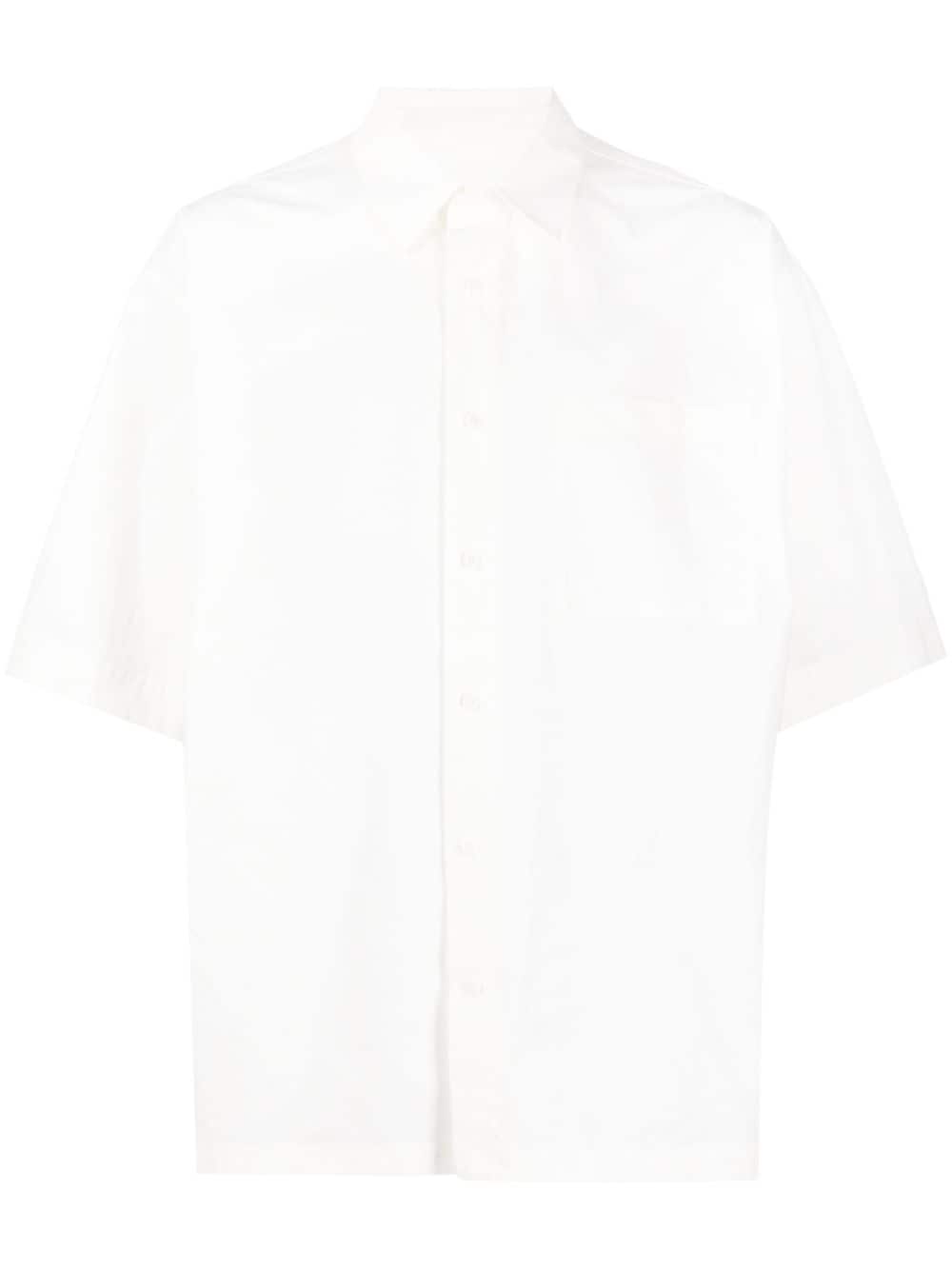 Alexander Wang short-sleeve poplin shirt - White von Alexander Wang