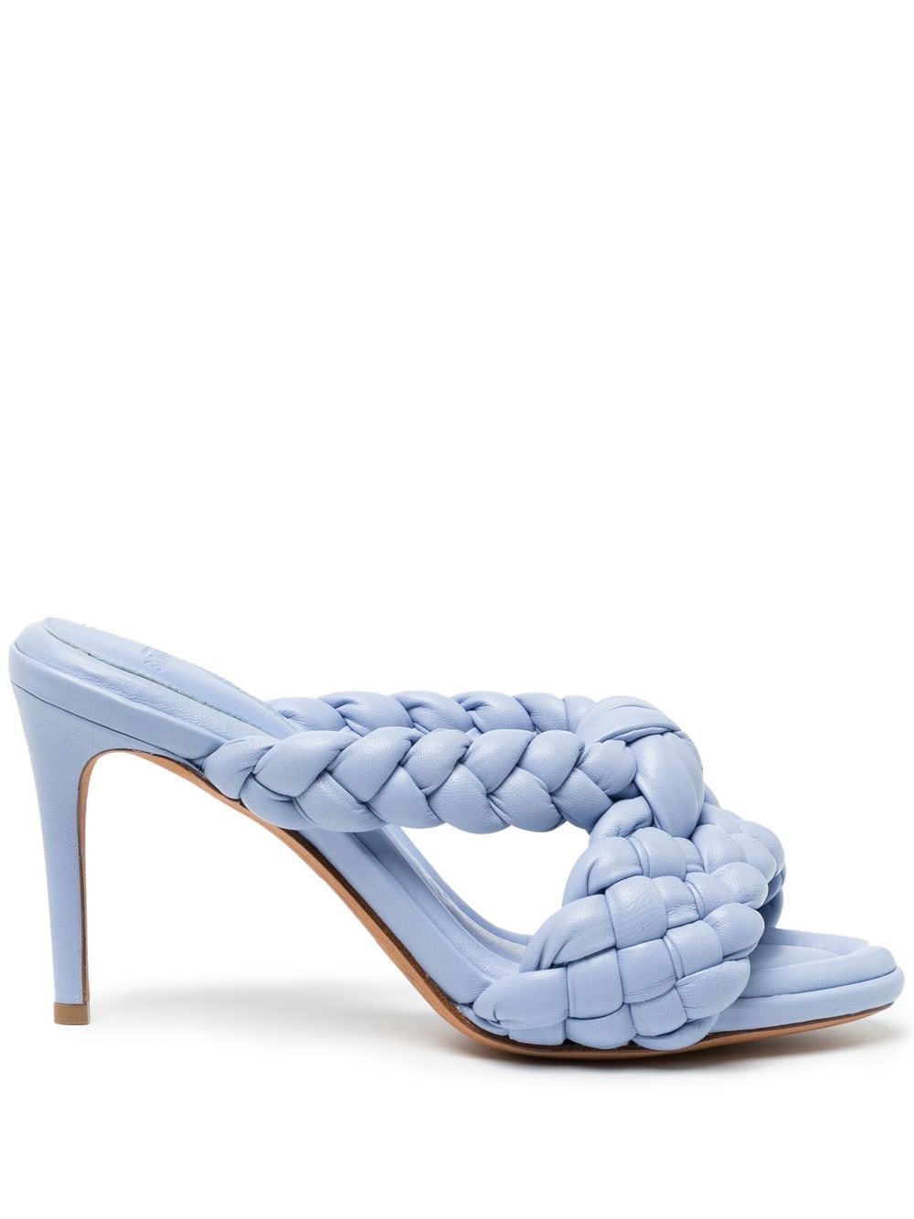 Alexandre Birman Carlotta braided leather sandals - Blue von Alexandre Birman