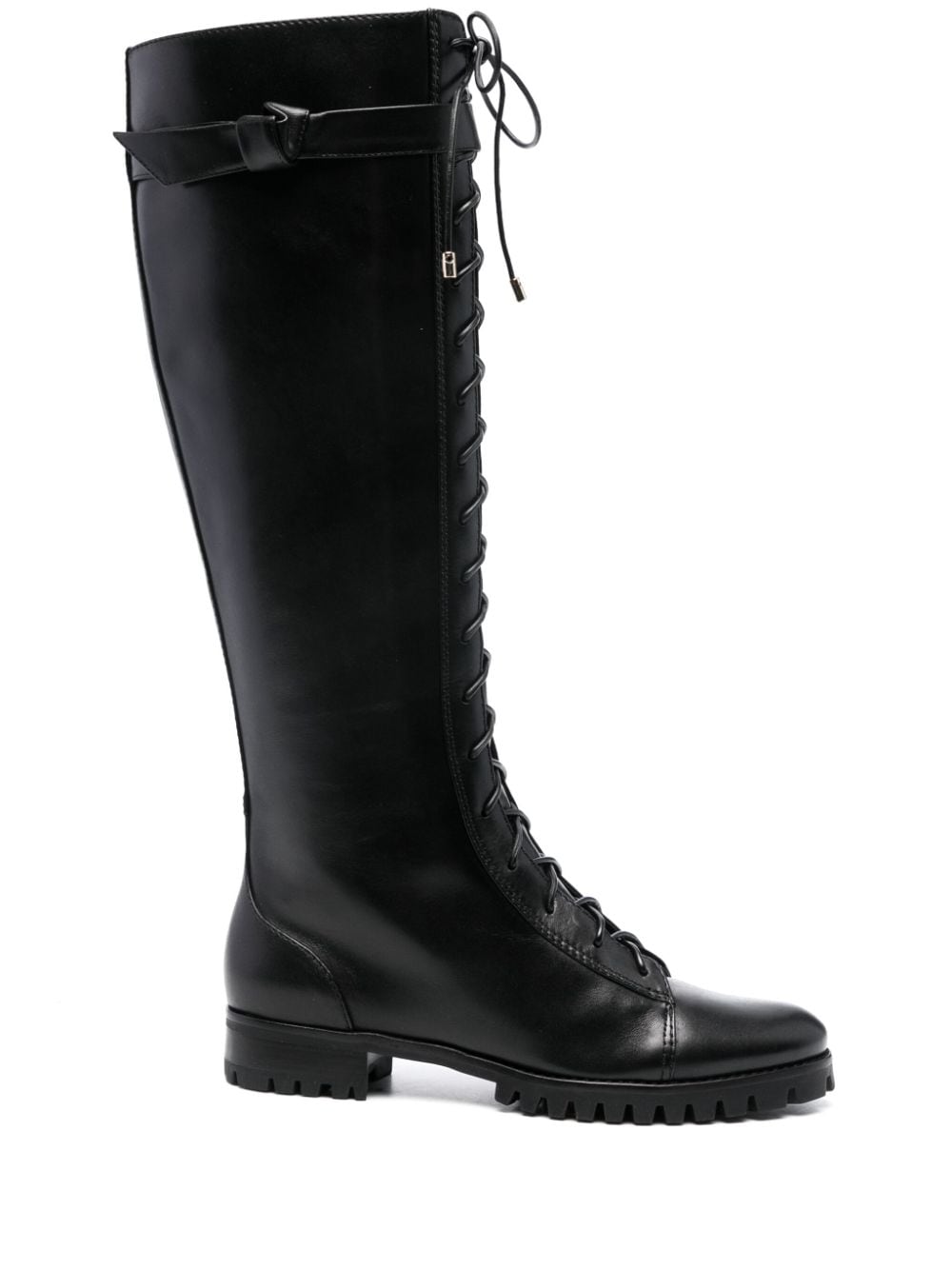 Alexandre Birman Evelyn knee-high leather boots - Black von Alexandre Birman