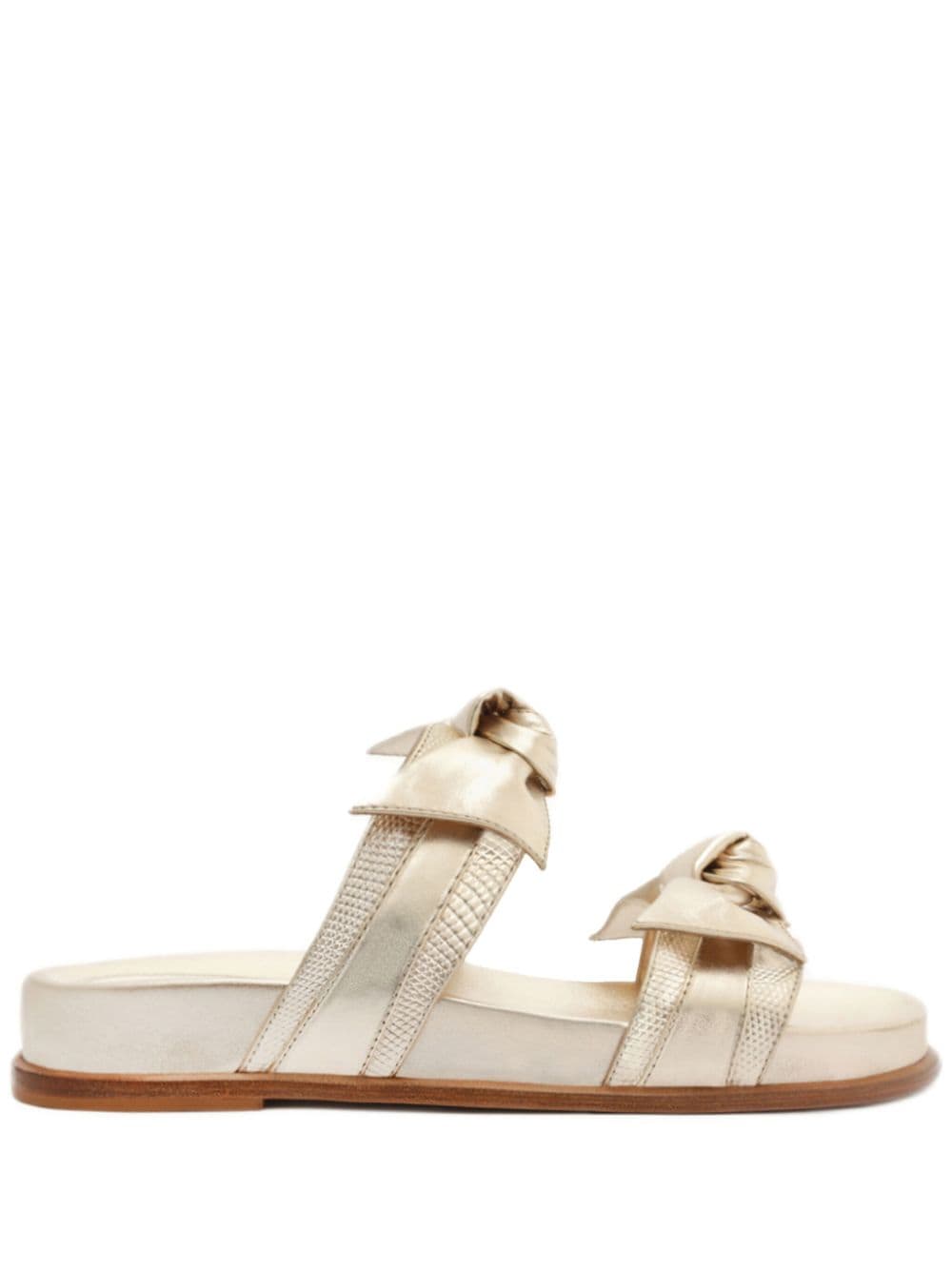 Alexandre Birman Maxi Clarita Sport sandals - Gold von Alexandre Birman