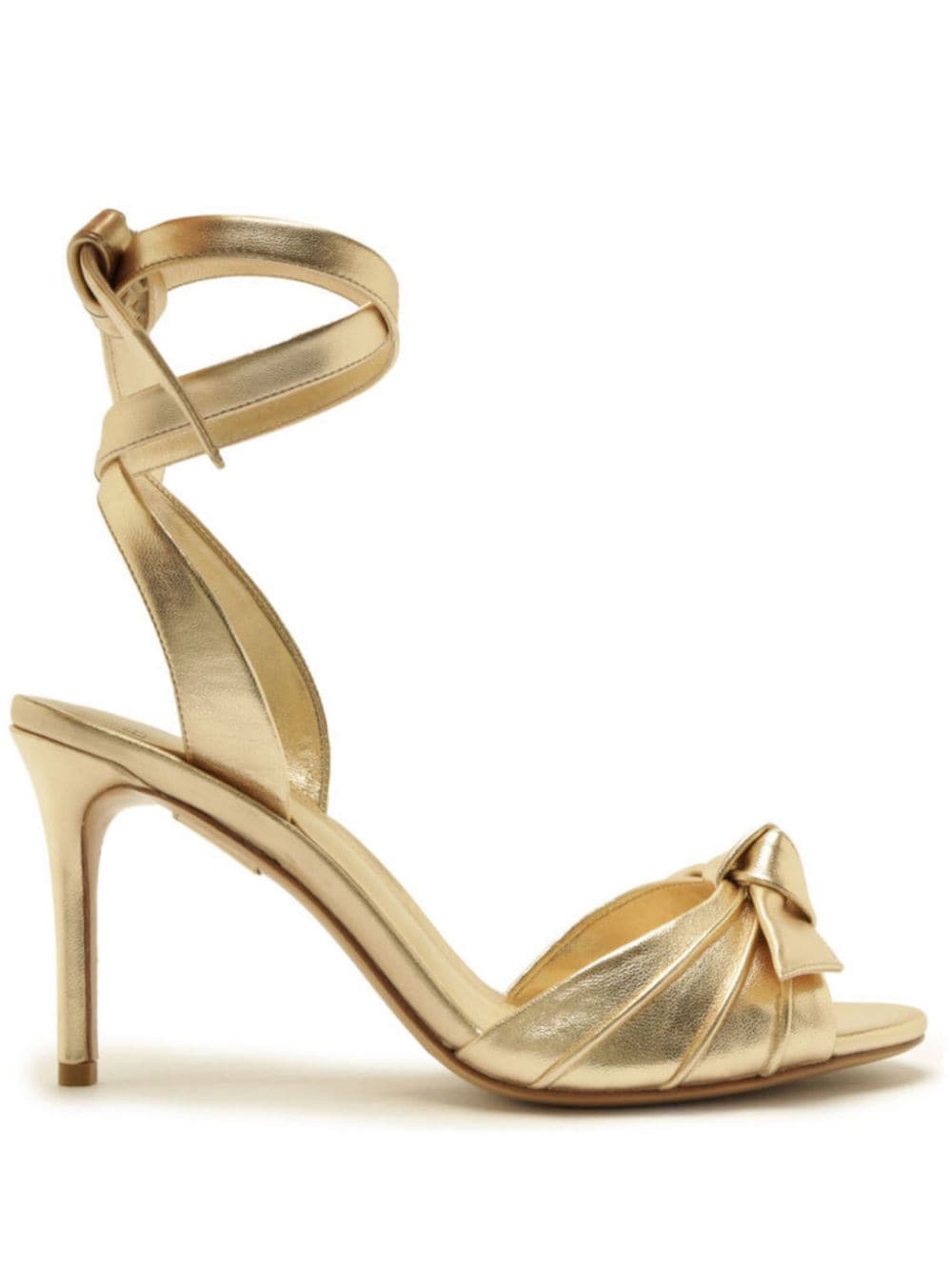 Alexandre Birman New Clarita 85 leather sandals - Gold von Alexandre Birman