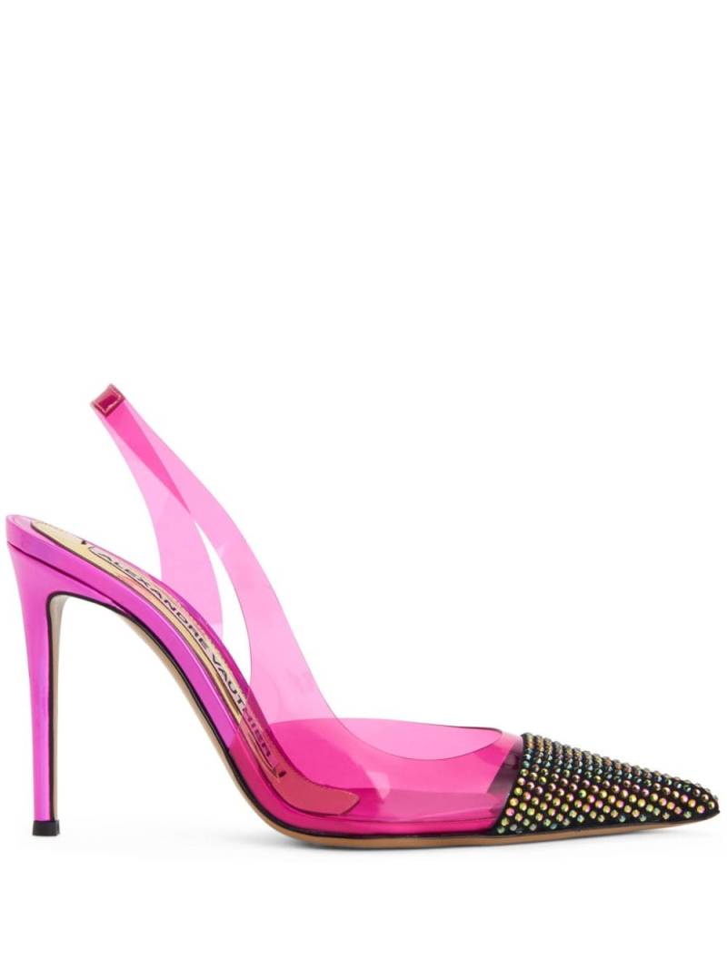 Alexandre Vauthier 105mm crystal-embellished pumps - Pink von Alexandre Vauthier