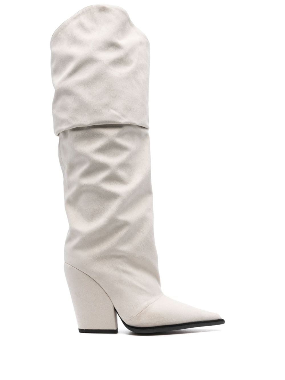 Alexandre Vauthier 105mm knee boots - Neutrals von Alexandre Vauthier