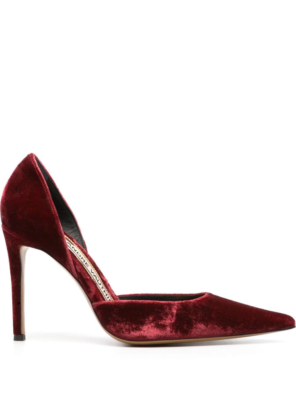 Alexandre Vauthier ALEX 105mm leather stiletto pumps - Red von Alexandre Vauthier