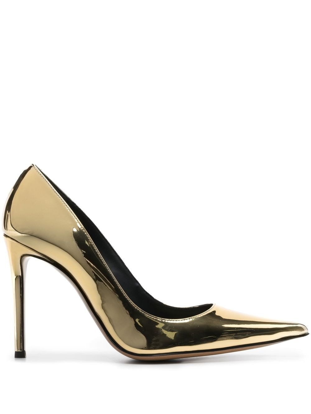 Alexandre Vauthier ALEX NEW patent leather pumps - Gold von Alexandre Vauthier