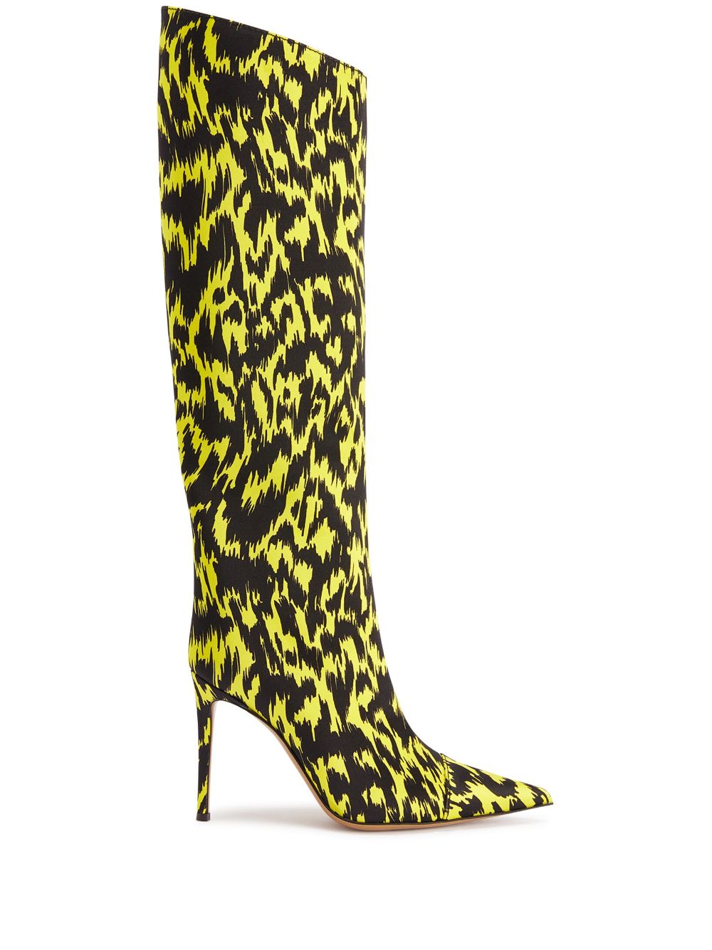 Alexandre Vauthier Alex 110mm graphic-print boots - Black von Alexandre Vauthier