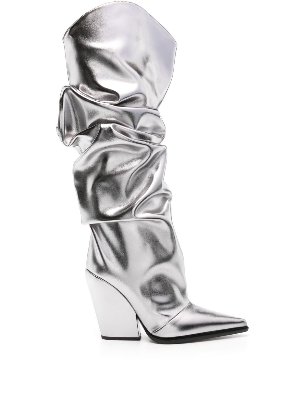 Alexandre Vauthier Avi 105mm knee-high boots - Silver von Alexandre Vauthier