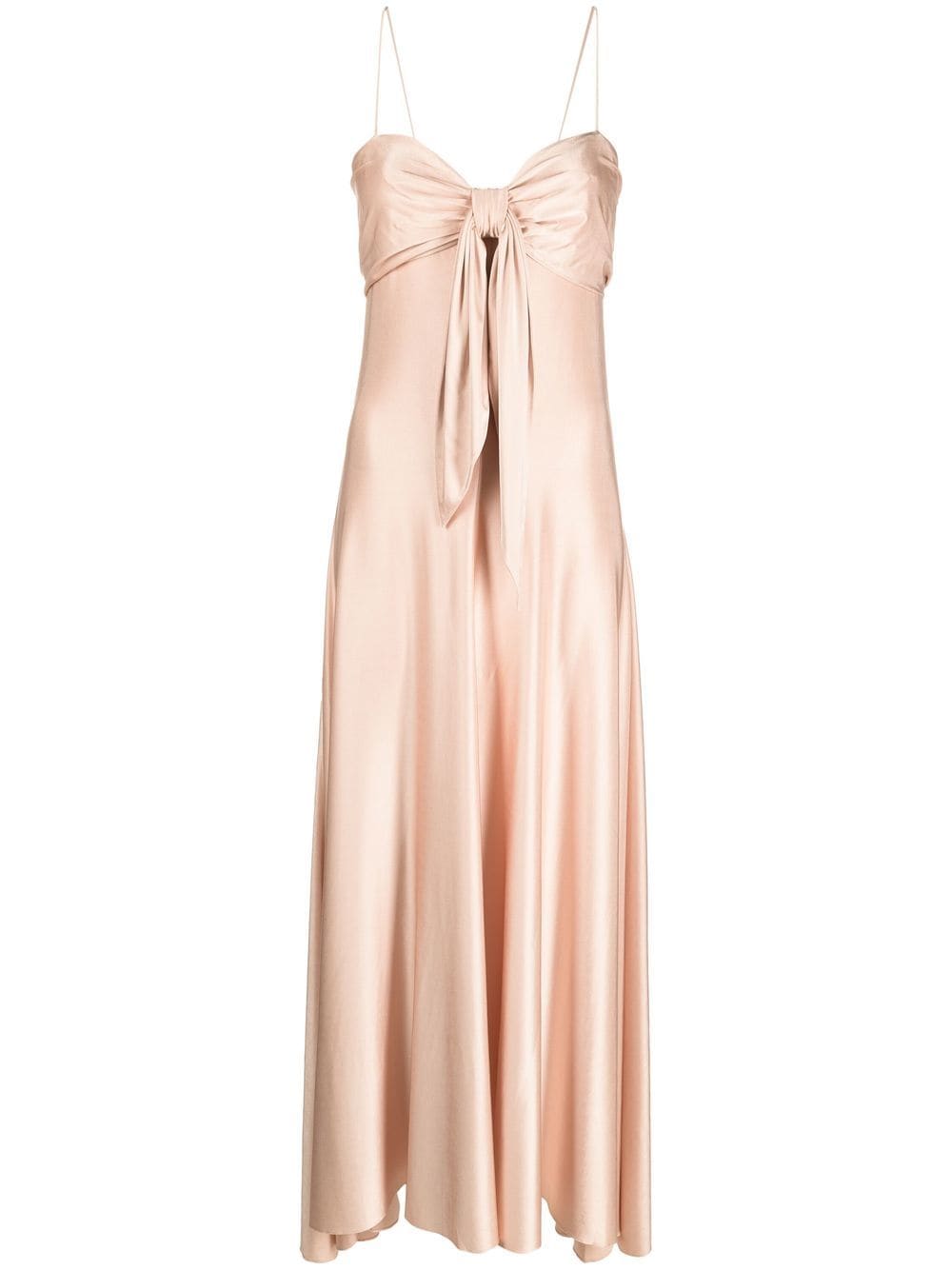 Alexandre Vauthier bow-detail asymmetric dress - Pink von Alexandre Vauthier