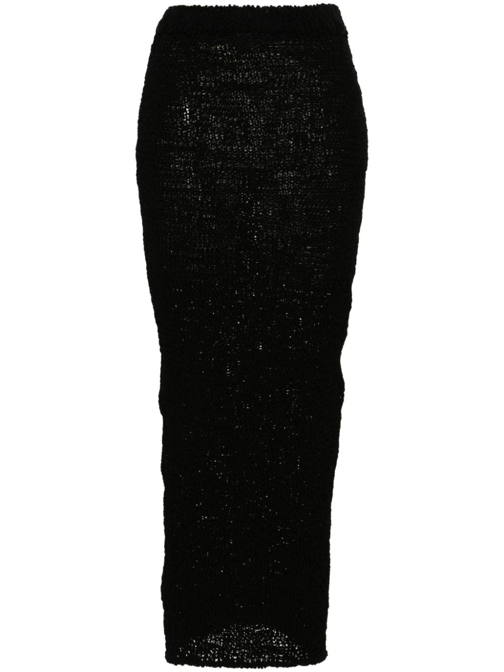 Alexandre Vauthier column crocket maxi skirt - Black von Alexandre Vauthier