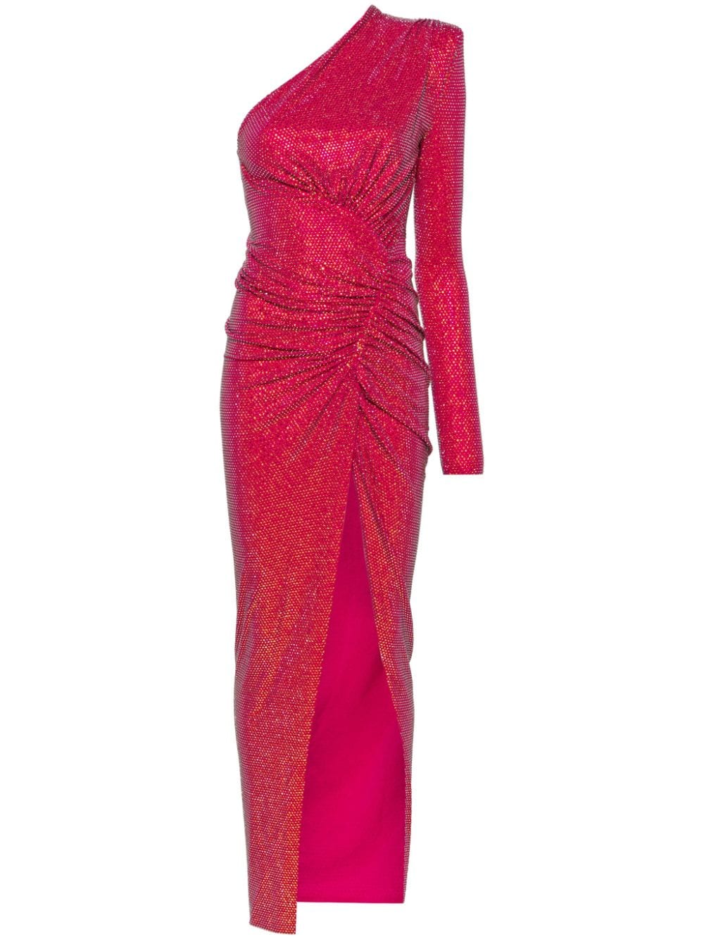 Alexandre Vauthier crystal-embellished one-shoulder gown - Pink von Alexandre Vauthier