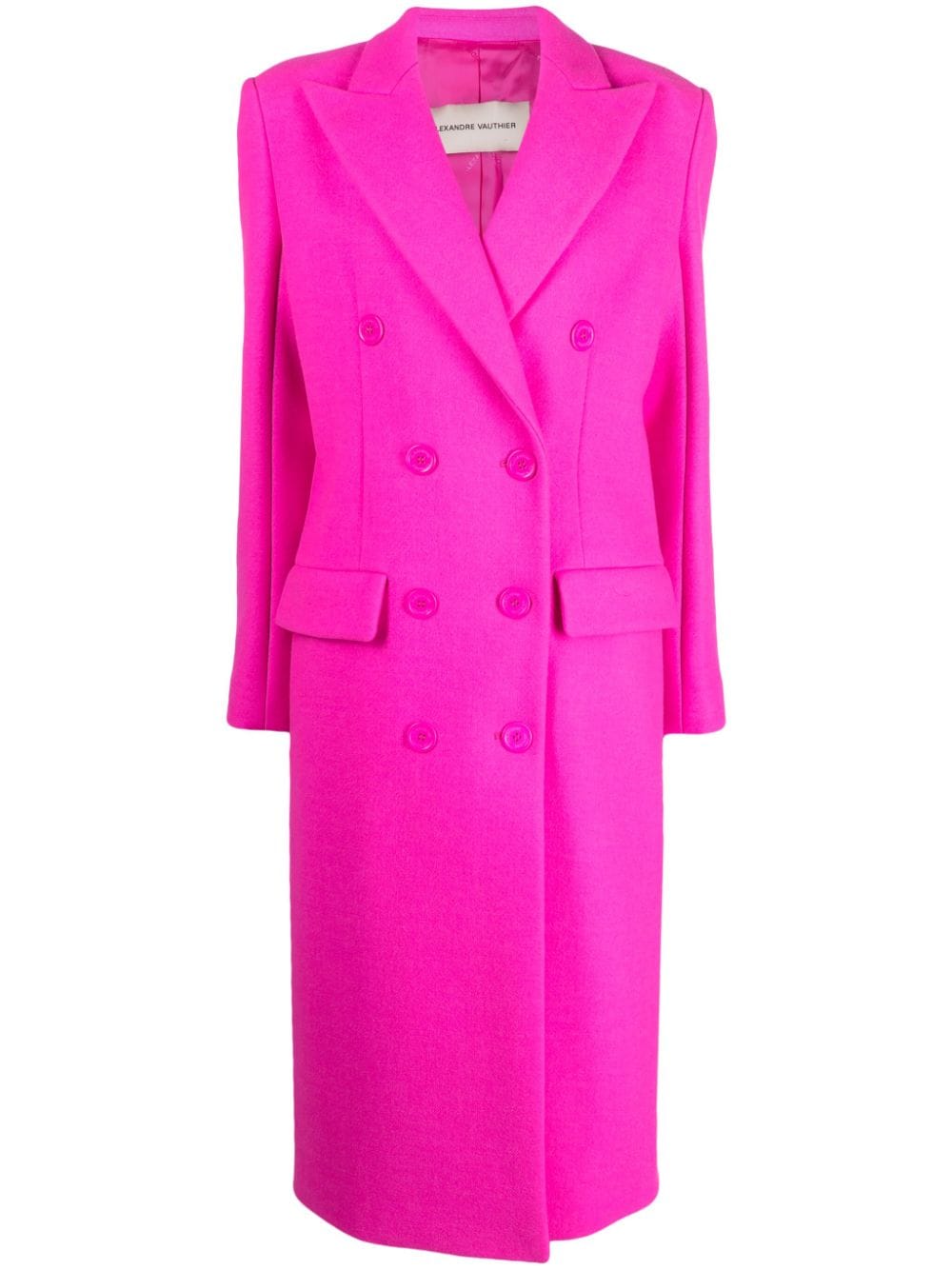 Alexandre Vauthier double-breasted midi coat - Pink von Alexandre Vauthier