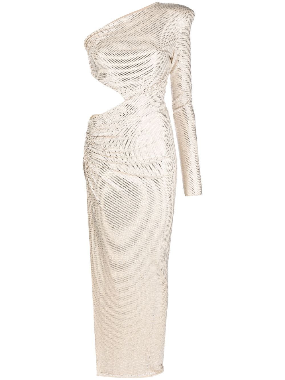 Alexandre Vauthier embellished asymmetric gown - Neutrals von Alexandre Vauthier