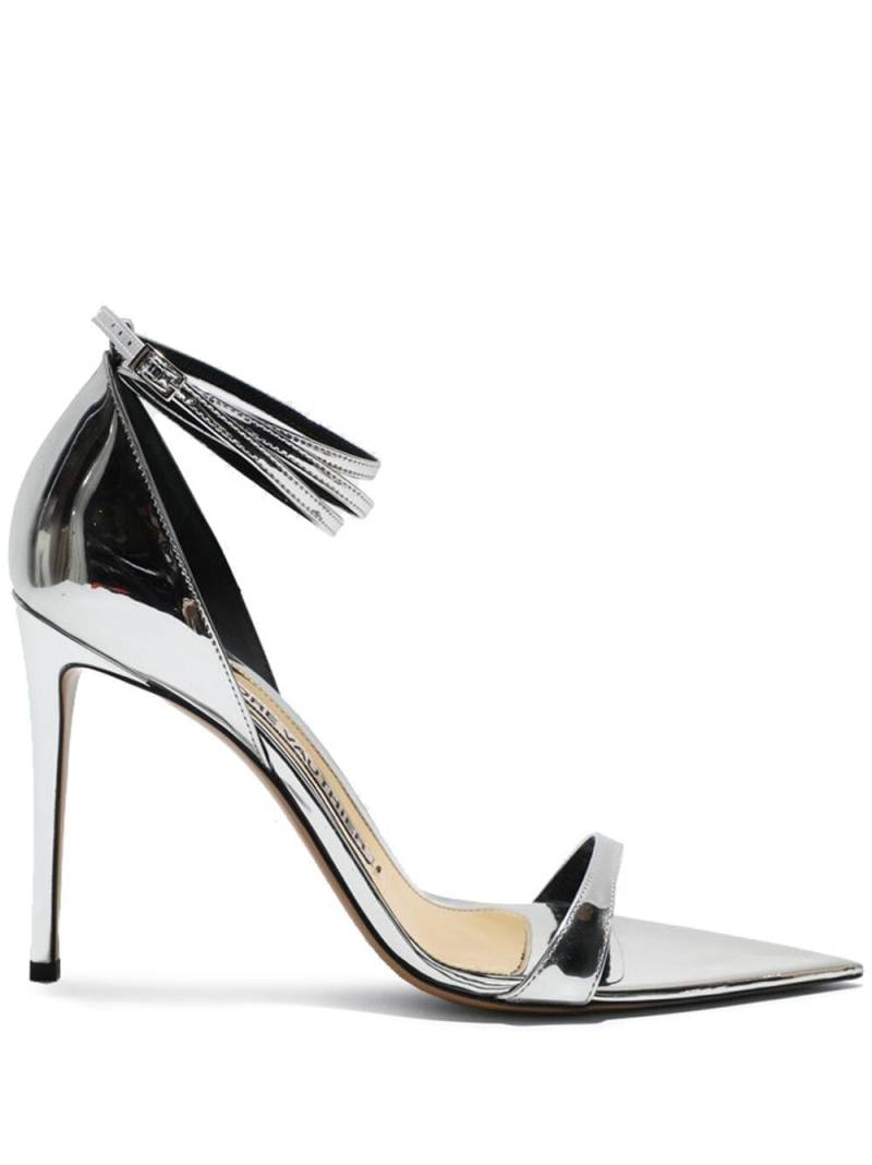 Alexandre Vauthier metallic-leather sandals - Silver von Alexandre Vauthier