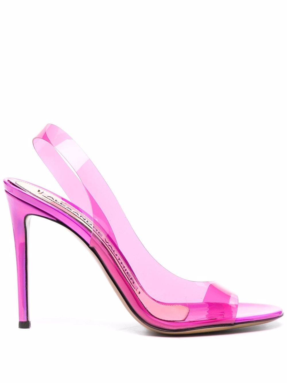 Alexandre Vauthier transparent slingback sandals - Pink von Alexandre Vauthier