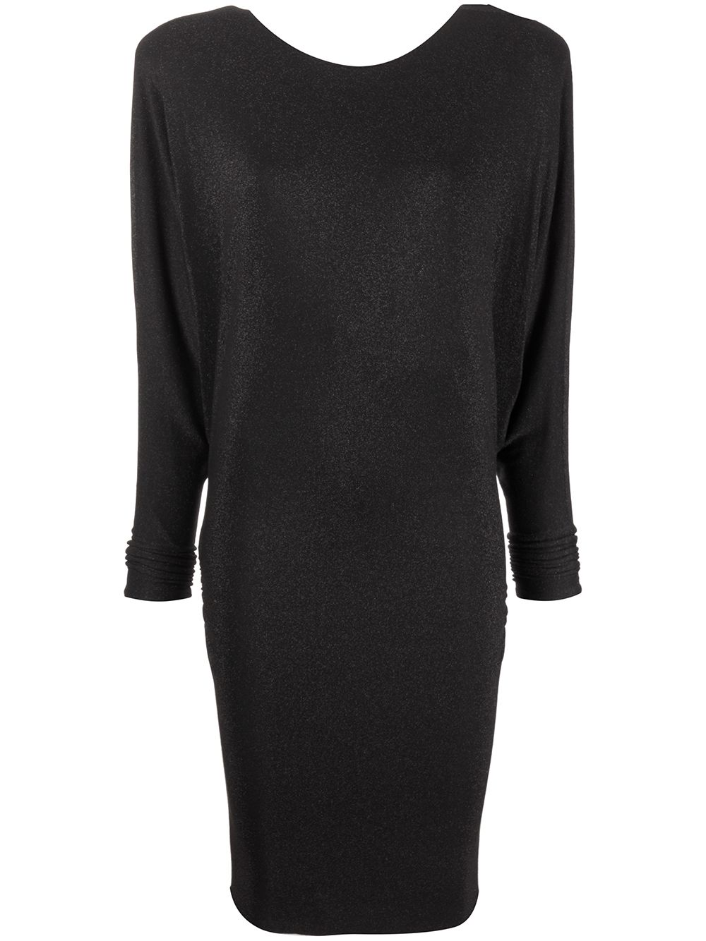 Alexandre Vauthier wide-shoulder knitted dress - Black von Alexandre Vauthier