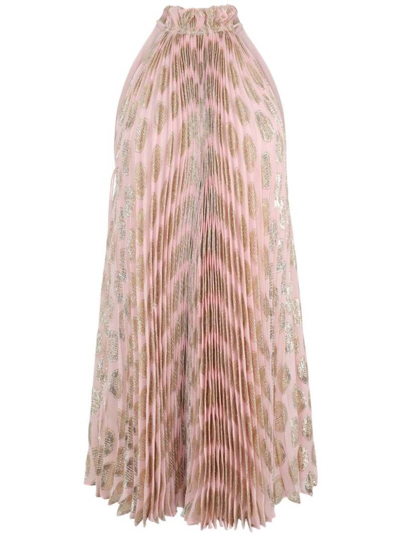 Alexis Isatta murex shell-print minidress - Pink von Alexis
