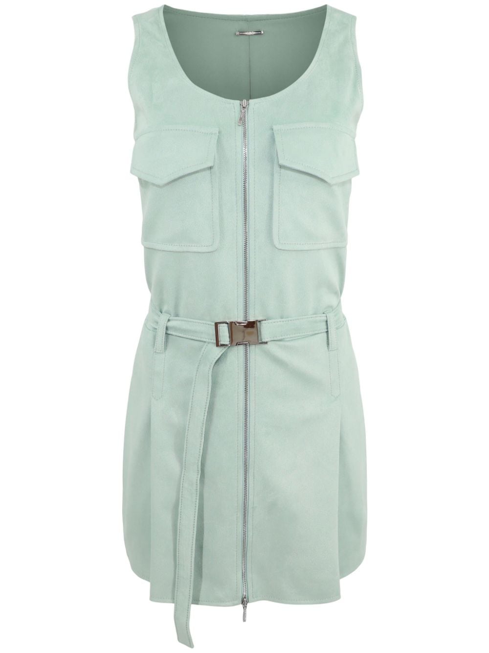 Alexis Taylee belted minidress - Green von Alexis