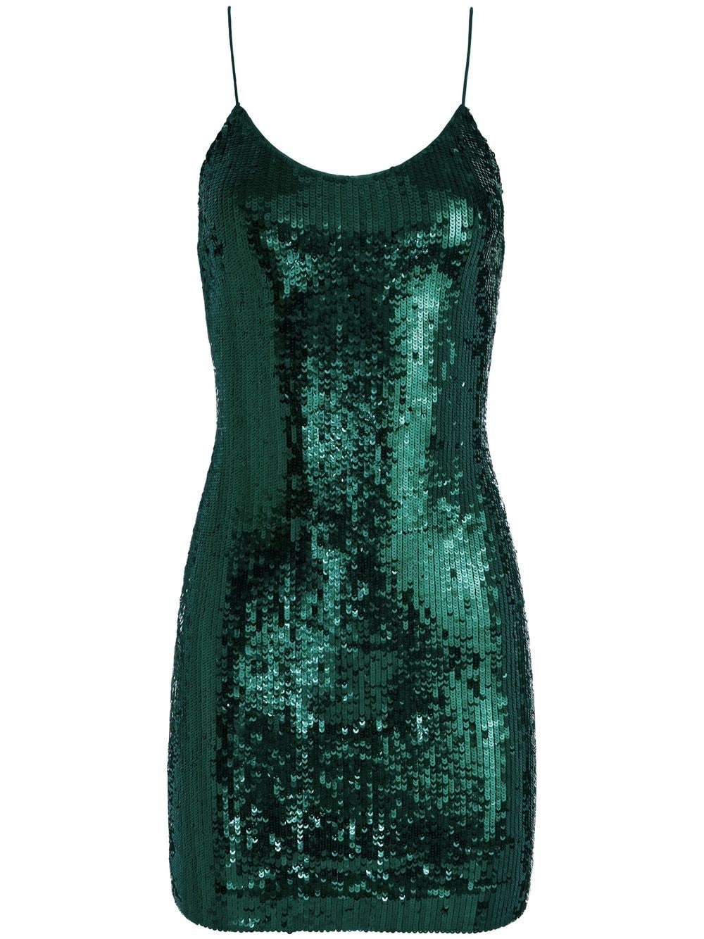 alice + olivia Nelle sequin dress - Green von alice + olivia