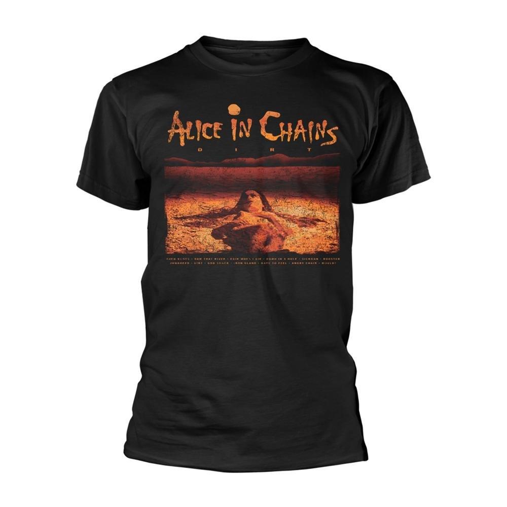 Dirt Tshirt Damen Schwarz L von Alice In Chains