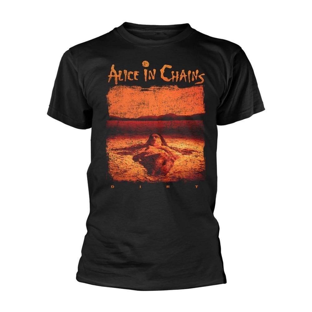 Dirt Tshirt Damen Schwarz S von Alice In Chains