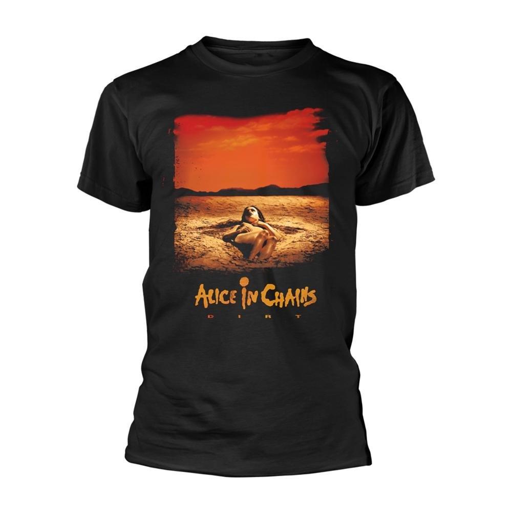 Dirt Tshirt Damen Schwarz XL von Alice In Chains