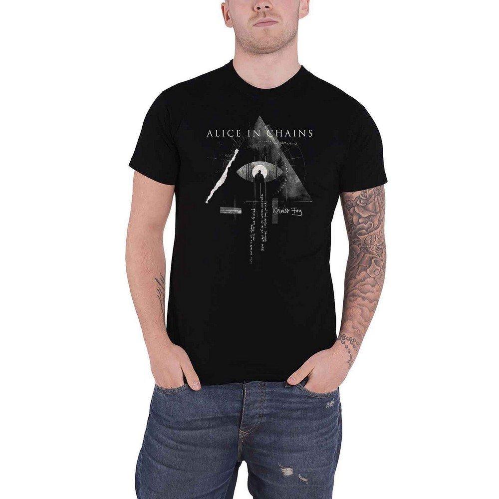 Fog Mountain Tshirt Damen Schwarz M von Alice In Chains