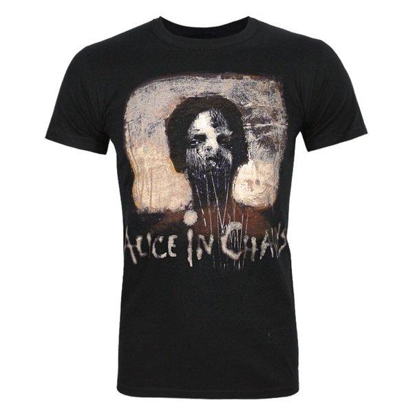 Offizielles Stitch Boy Tshirt Herren Schwarz S von Alice In Chains
