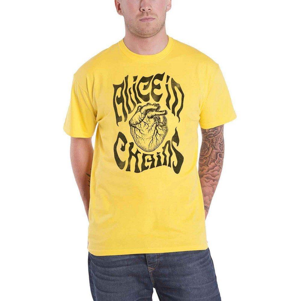 Transplant Tshirt Damen Gelb L von Alice In Chains