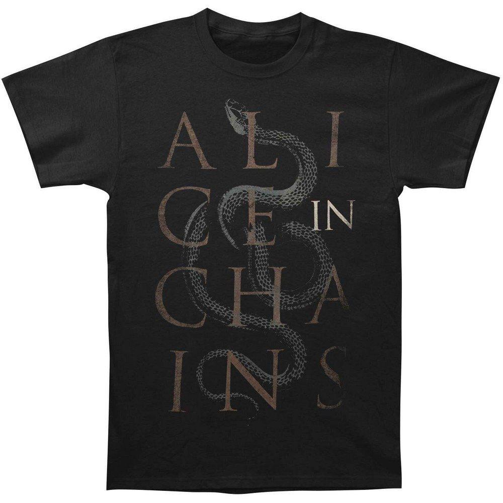 Tshirt Damen Schwarz L von Alice In Chains