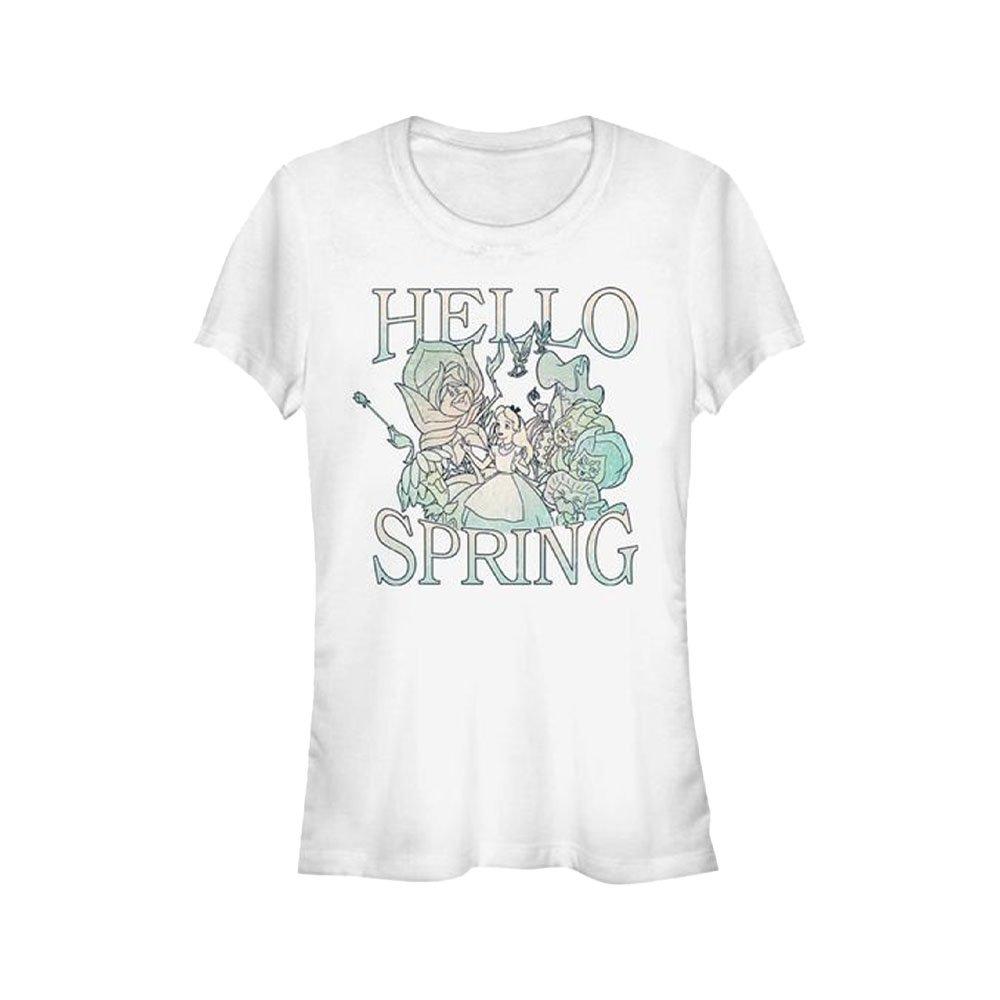 Classic Tshirt Damen Weiss L von Alice in Wonderland