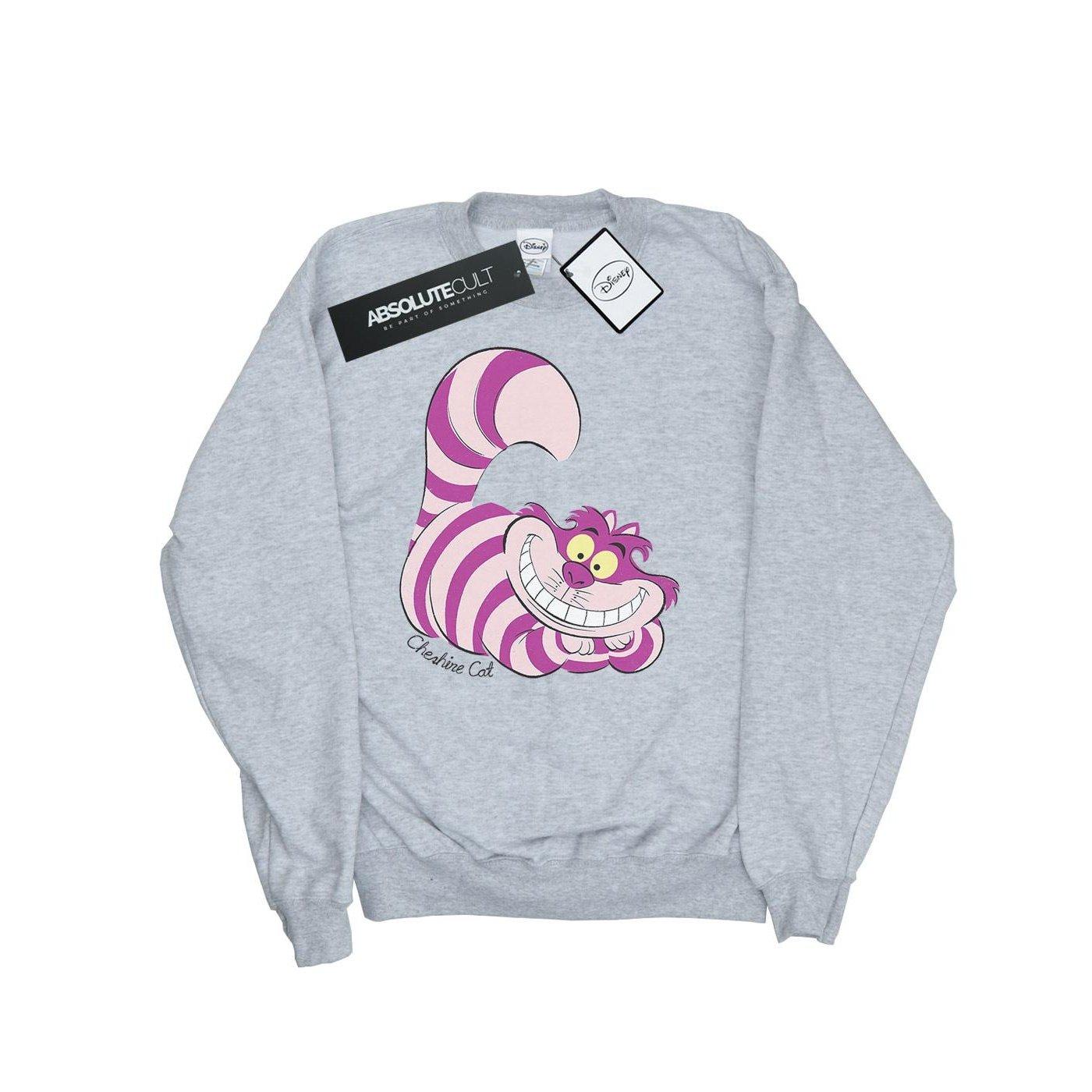 Sweatshirt Damen Grau L von Alice in Wonderland