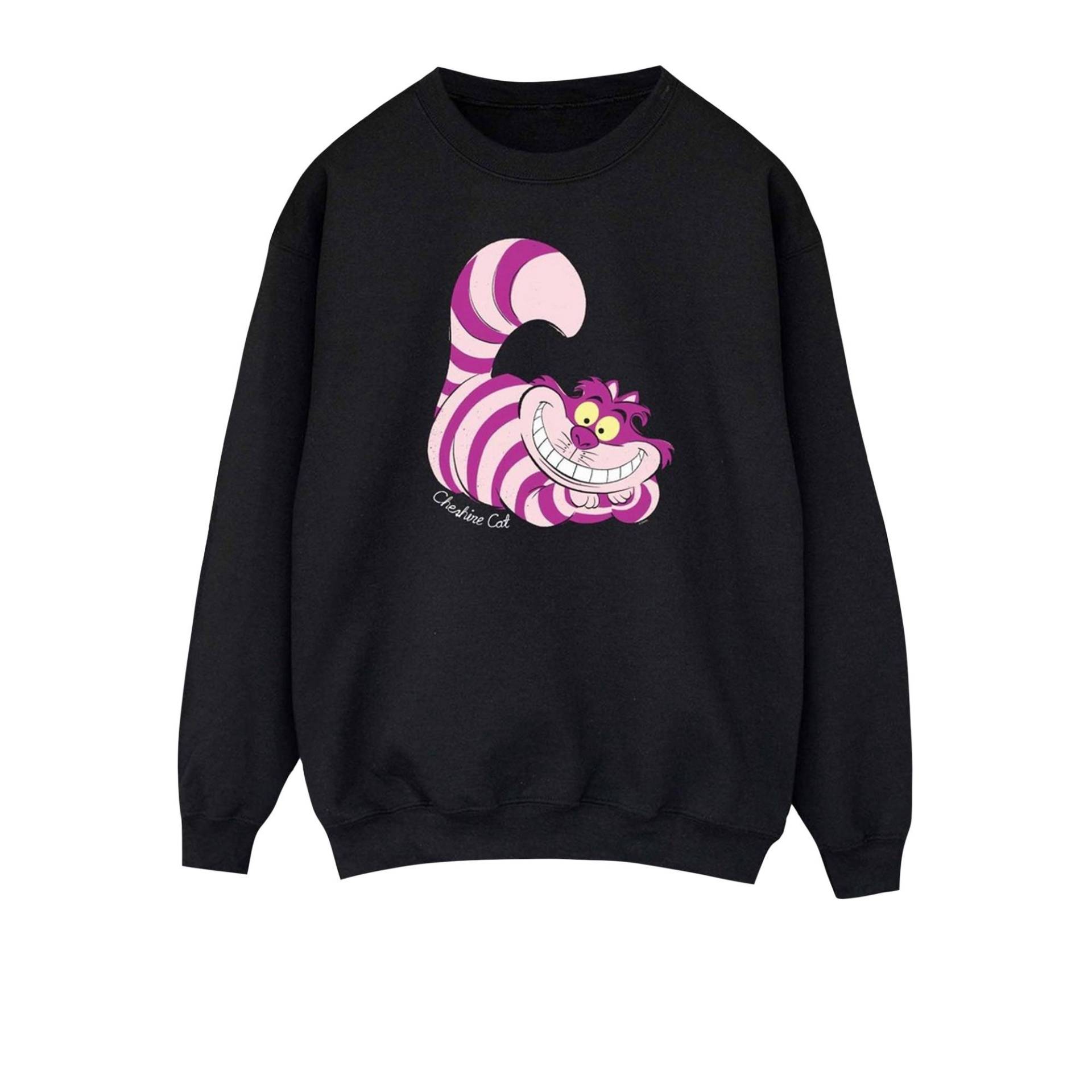 Sweatshirt Damen Schwarz M von Alice in Wonderland