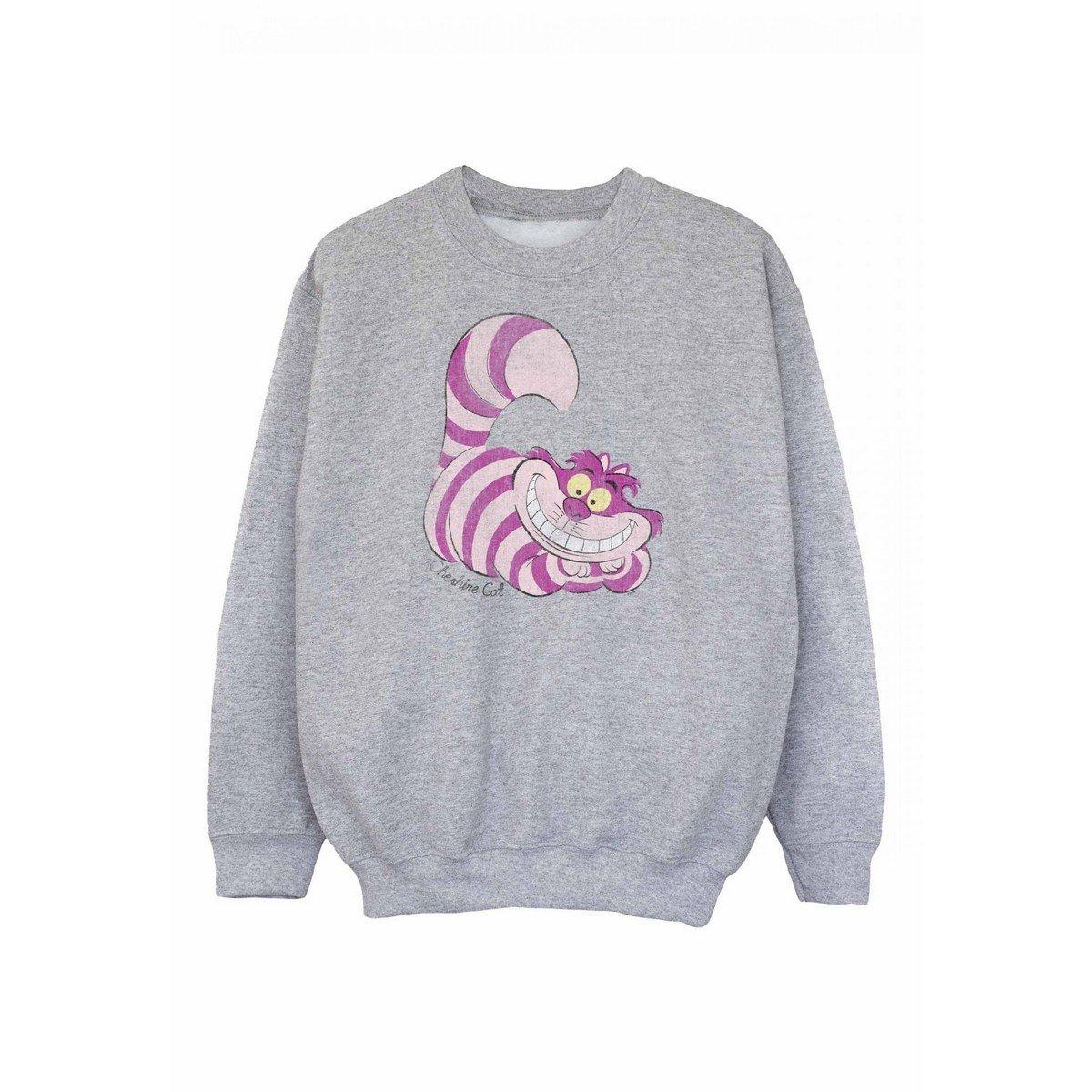 Sweatshirt Mädchen Grau 116 von Alice in Wonderland