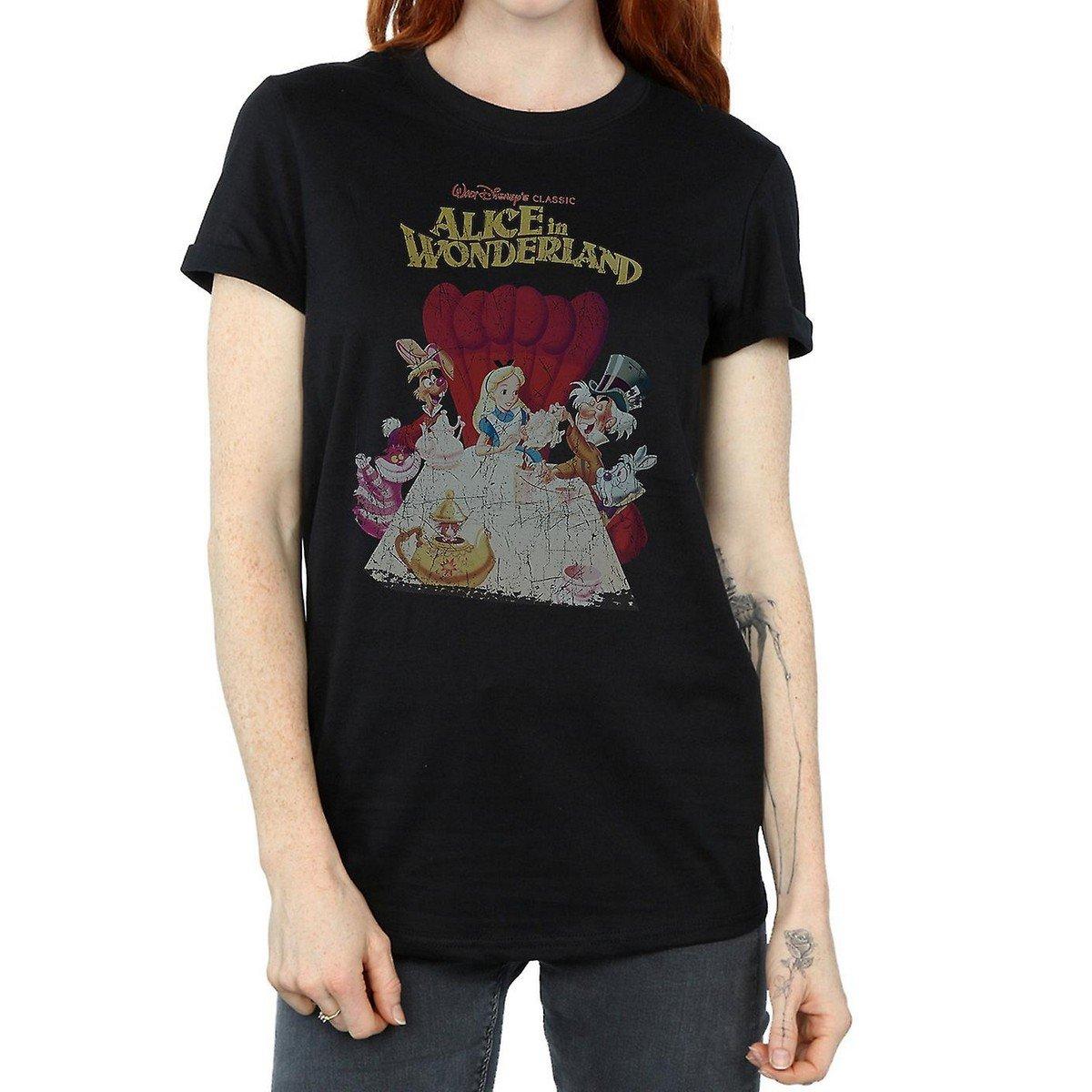 Tshirt Damen Schwarz 3XL von Alice in Wonderland