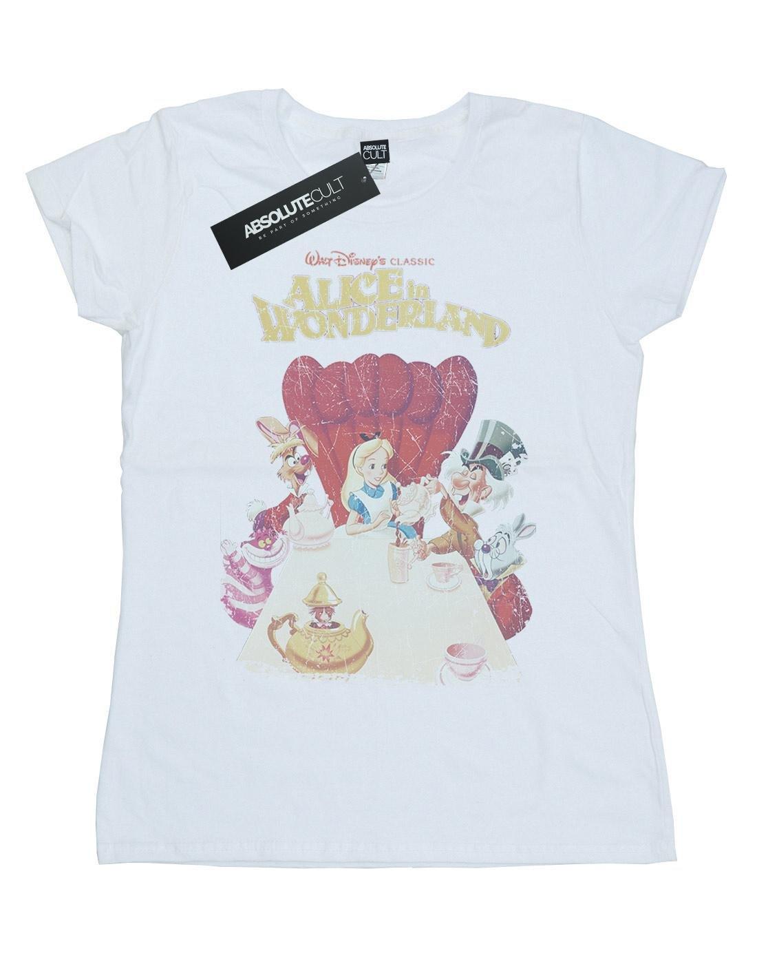 Tshirt Damen Weiss L von Alice in Wonderland