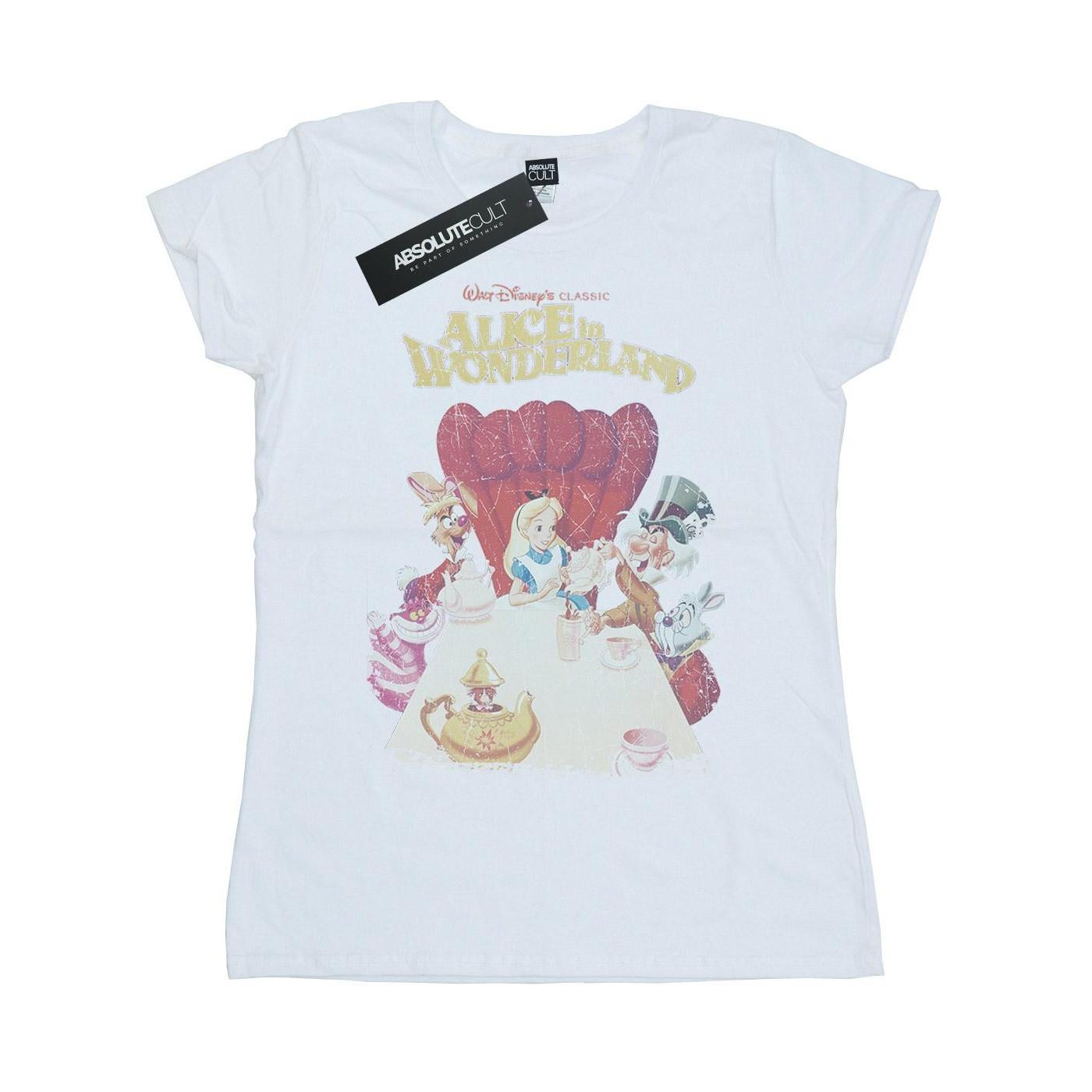 Tshirt Damen Weiss M von Alice in Wonderland