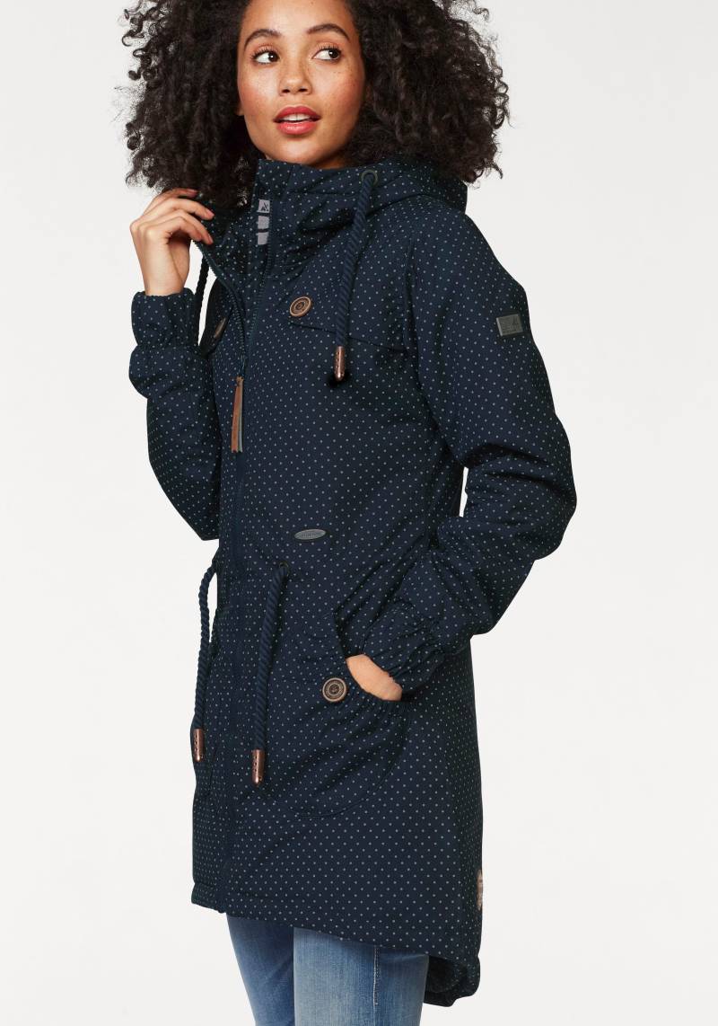 Alife & Kickin Outdoorjacke »CHARLOTTEAKB«, mit Kapuze, gefütterter Parka, Kapuzenjacke durch Bindeband tailliert von Alife & Kickin