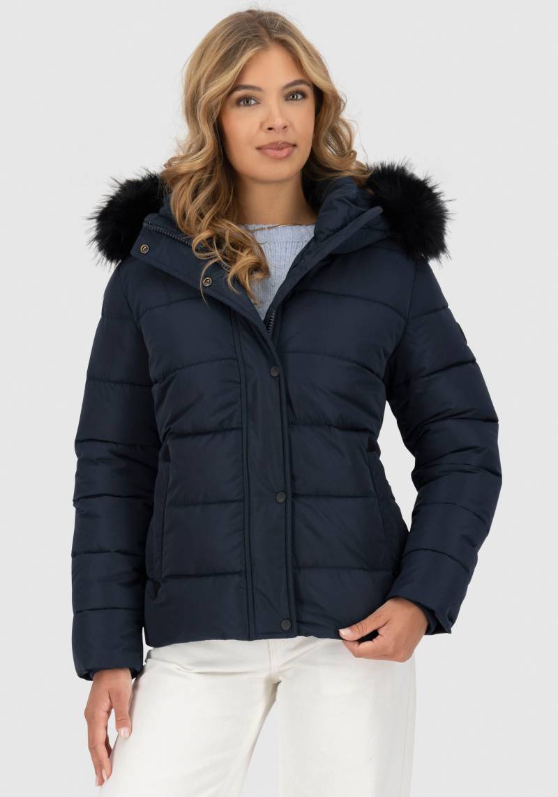 Alife & Kickin Steppjacke »SunndustAK A«, mit Kapuze, hochwertige Winterjacke mit abnehmbarem Fellimitat von Alife & Kickin