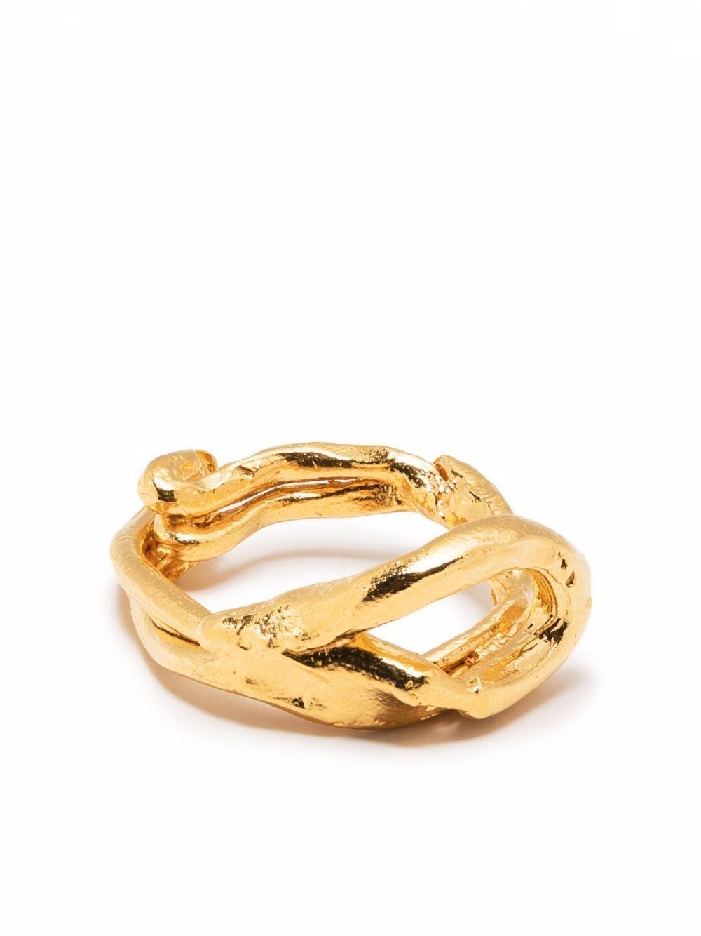 Alighieri Ancient Forest textured ring - Gold von Alighieri