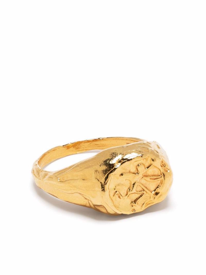 Alighieri Leo signet ring - Gold von Alighieri