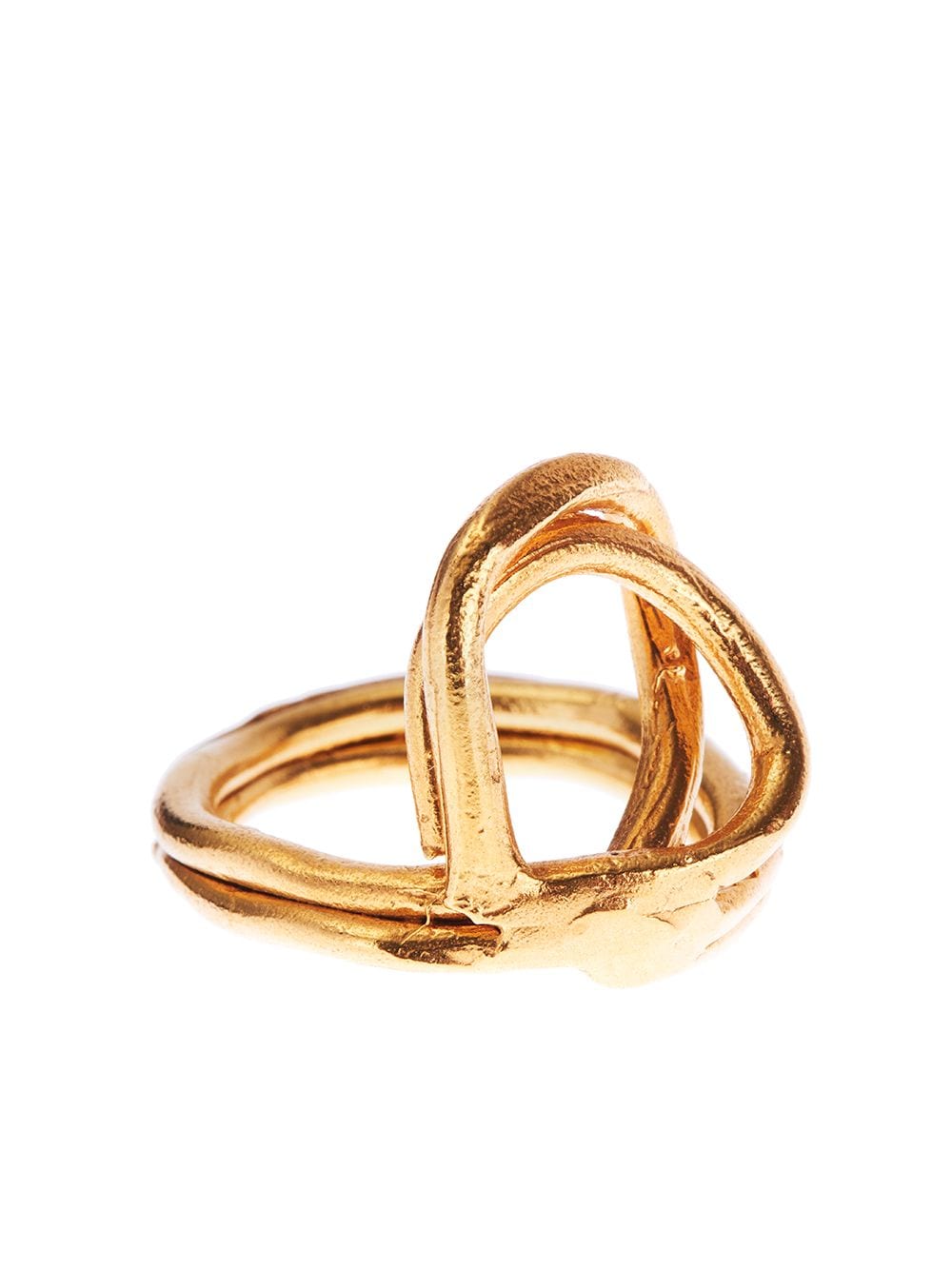 Alighieri Lia textured ring - Gold von Alighieri